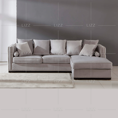 Divano in tessuto tela vintage Heather