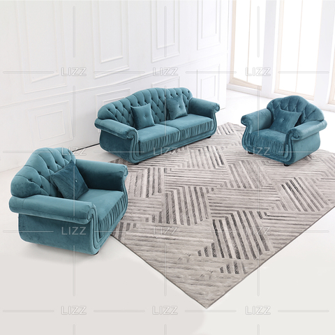 Comodo divano da soggiorno unico Chesterfield